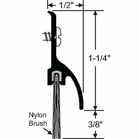 STRYBUC CLEAR ANODIZED DRIP CAP 19-1046AZ-36